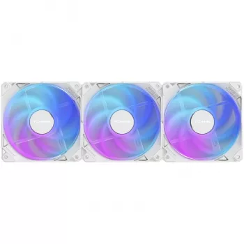 TCOMAS FA200 Pack Triplo Branco 3x120mm Ventoinhas para Caixa