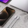 Dudao L6C USB-C para USB-C 60W PD 1m Branco