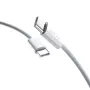 Dudao L6C USB-C para USB-C 60W PD 2m Branco