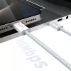 Dudao L6C USB-C para USB-C 60W PD 2m Branco