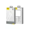 Cabo de carregamento e dados Dudao L2S USB-A para USB-C 30W 2m branco