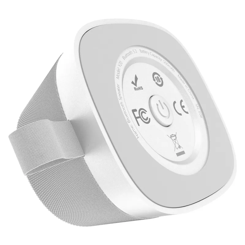 Altifalante sem fios Dudao Y20 com suporte magnético Bluetooth 5.3 - prateado
