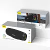Altifalante sem fios Dudao Y21Pro RGB LED Bluetooth 5.3 - preto