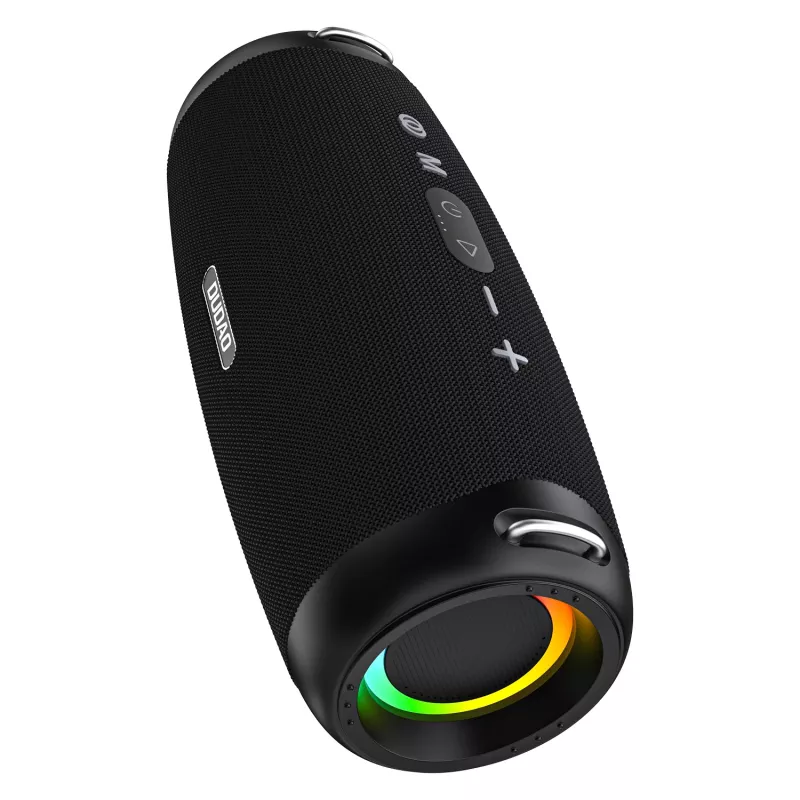 Altifalante sem fios Dudao Y21Pro RGB LED Bluetooth 5.3 - preto