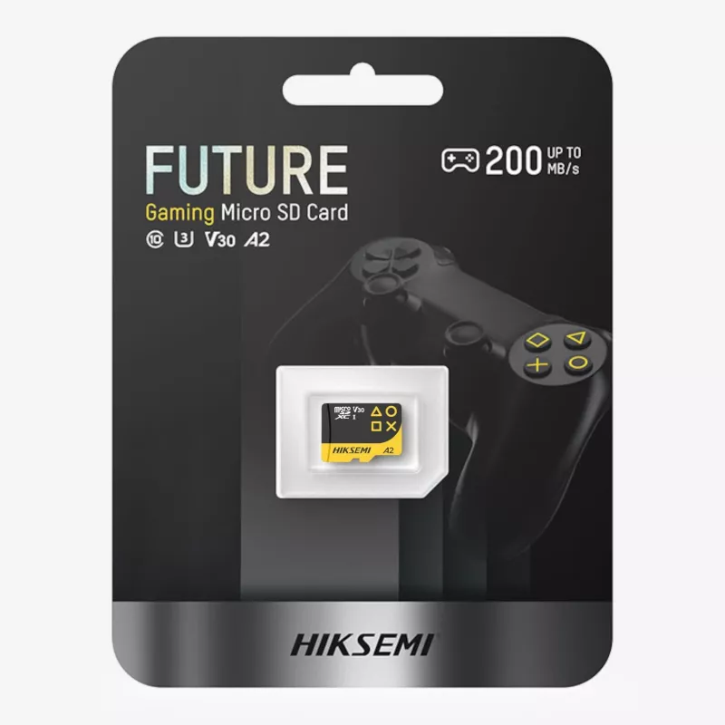 Cartão de memória HIKSEMI Future G3 Gaming microSDXC 256GB UHS-I U3 V30 A2 200MB/s