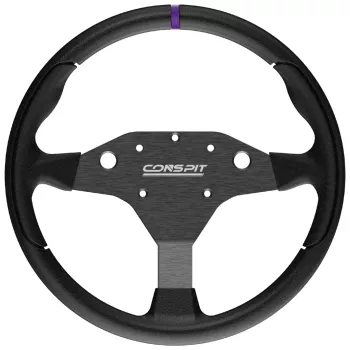 Volante de corrida CONSPIT RX320 redondo - 320mm Alcantara
