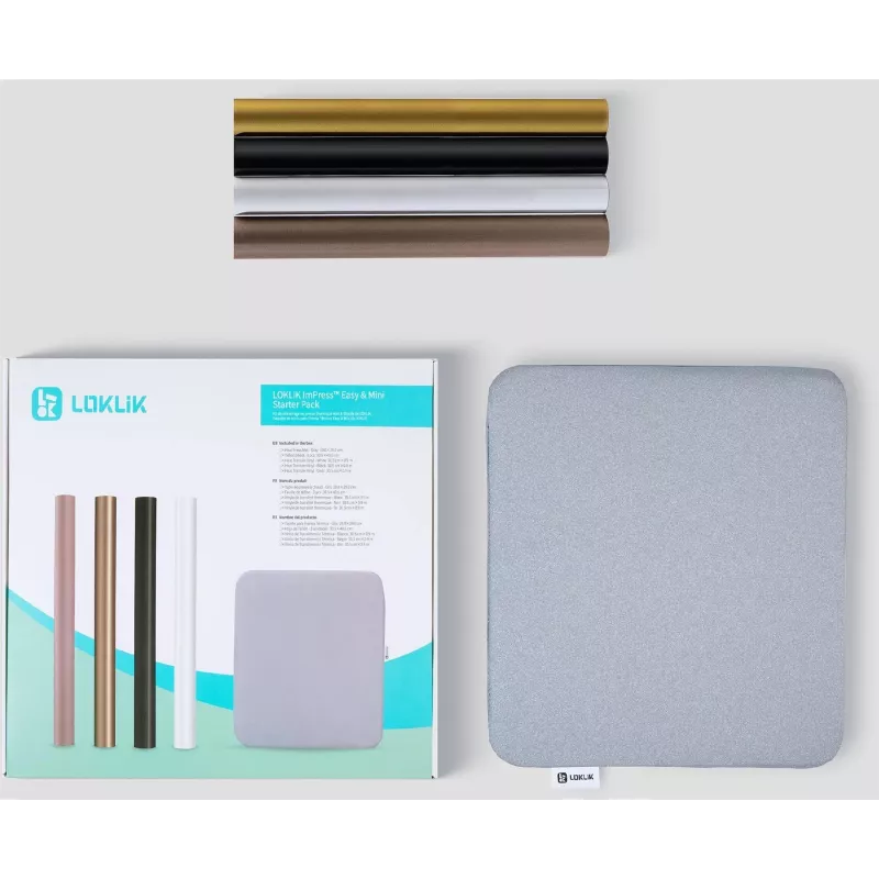 Conjunto inicial LOKLiK para Mini & Easy Heat Press