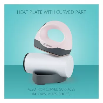 Prensa térmica LOKLIK ImPress Mini 3 - rosa pastel
