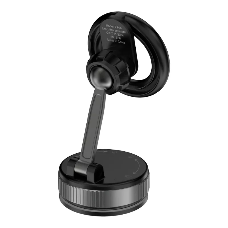 Suporte Dudao F24X para automóvel com ventosa, compatível com MagSafe - Preto