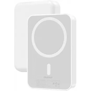 Powerbank Dudao K26 10000mAh 20W USB-A / USB-C / MagSafe Branco