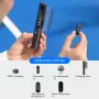 BOYA MAGIC-05 Microfone sem fios 2.4GHz USB-C - Preto