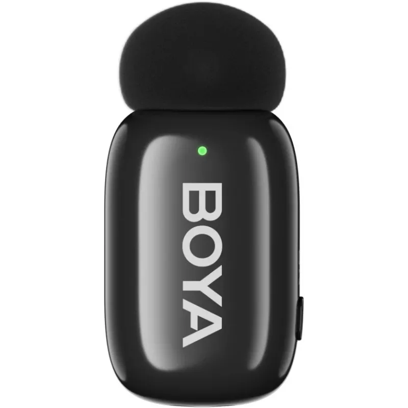 BOYA mini 2-02 Sistema de microfone sem fios 2,4 GHz USB-C - Preto