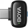 BOYA mini 2-02 Sistema de microfone sem fios 2,4 GHz USB-C - Preto