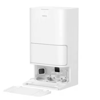 Mova E40 Ultra Robô Aspirador e Mopa com Estação de Limpeza, 0,3L, Branco