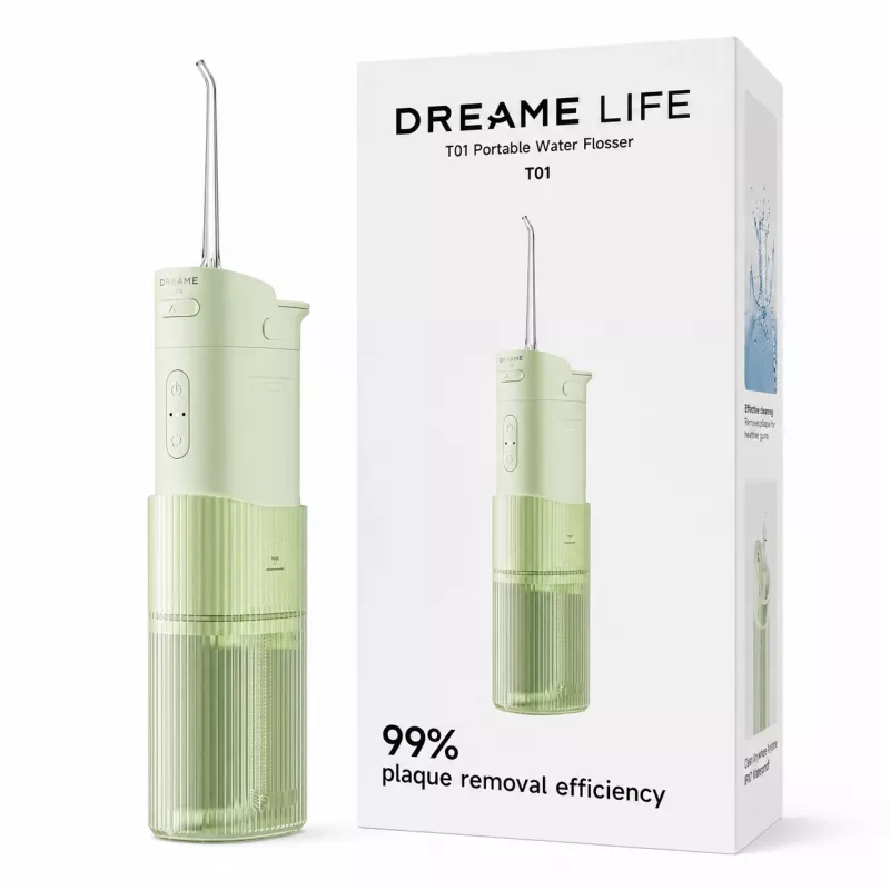 Dreame T01 Irrigador oral portátil, verde (T01)