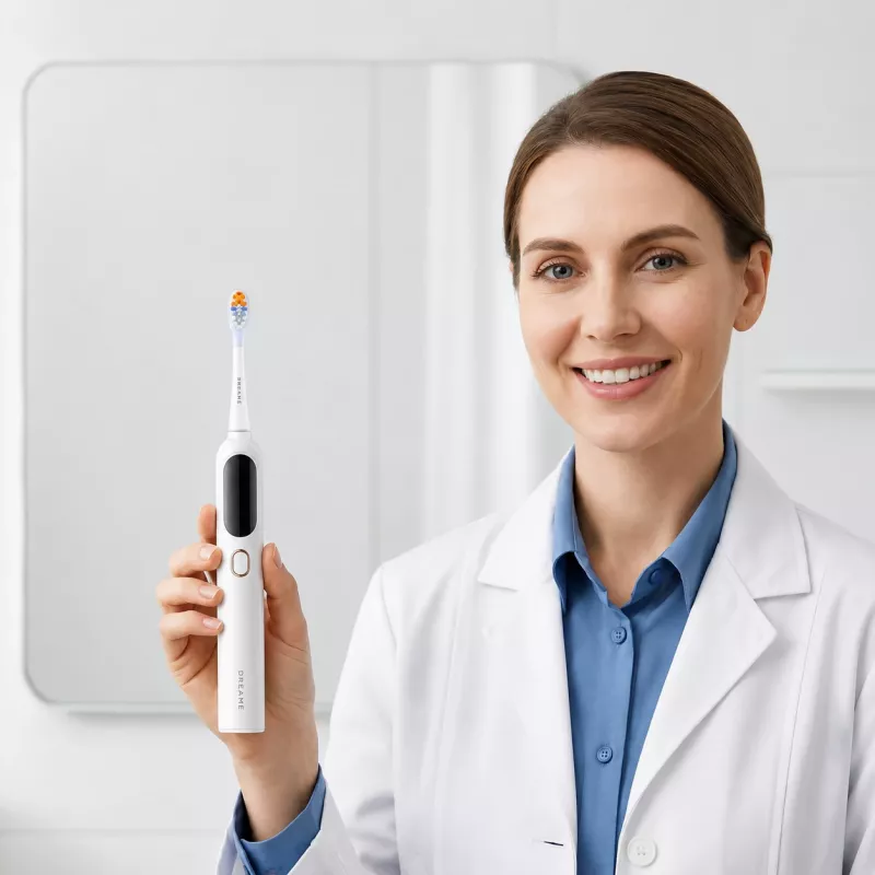 Dreame F02 Pro Escova de dentes sónica, conjunto, branco