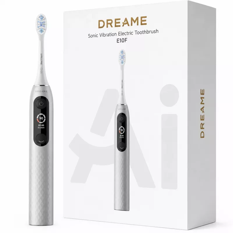Dreame E10F Escova de dentes sónica, conjunto, prateado