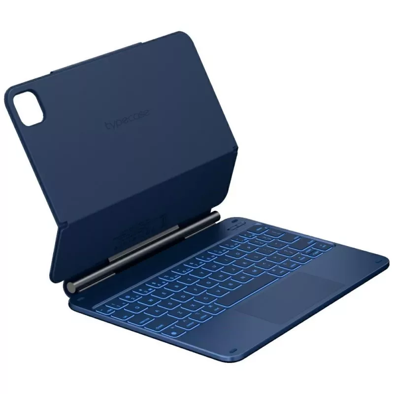 Typecase Edge capa com teclado para iPad Air 11 M2 2024 / M3 2025 / M4 2026, azul-claro