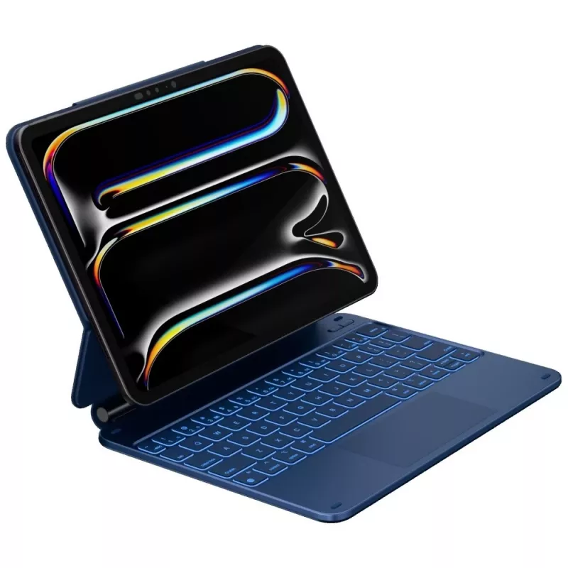 Typecase Edge capa com teclado para iPad Air 11 M2 2024 / M3 2025 / M4 2026, azul-claro