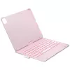 Typecase Flexbook Touch capa com teclado removível tipo folio para iPad Air 11 M2 2024 / M3 2025 / M4 2026, rosa-claro