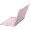 Typecase Flexbook Touch capa com teclado removível tipo folio para iPad Air 11 M2 2024 / M3 2025 / M4 2026, rosa-claro