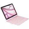 Typecase Flexbook Touch capa com teclado removível tipo folio para iPad Air 11 M2 2024 / M3 2025 / M4 2026, rosa-claro