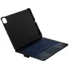 Typecase Flexbook Touch capa com teclado para iPad Pro 11 2024/2025, preto