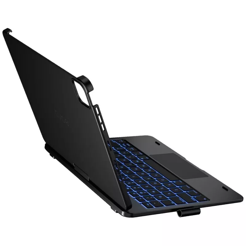 Typecase Flexbook Touch capa com teclado para iPad Pro 11 2024/2025, preto