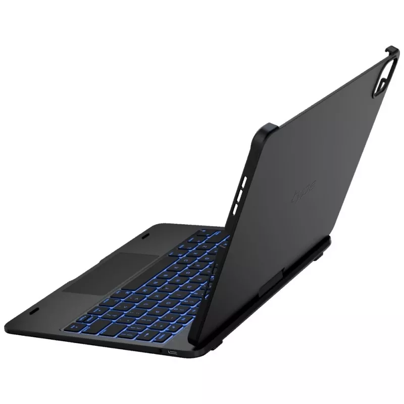 Typecase Flexbook Touch capa com teclado para iPad Pro 11 2024/2025, preto