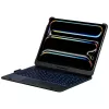 Typecase Flexbook Touch capa com teclado para iPad Pro 11 2024/2025, preto