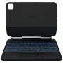 Typecase Edge capa com teclado para iPad Air 11 M2 2024 / M3 2025 / M4 2026, fibra de carbono, preto
