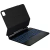 Typecase Edge capa com teclado para iPad Air 11 M2 2024 / M3 2025 / M4 2026, fibra de carbono, preto
