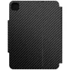 Typecase Edge capa com teclado para iPad Air 11 M2 2024 / M3 2025 / M4 2026, fibra de carbono, preto