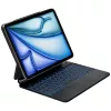 Typecase Edge capa com teclado para iPad Air 11 M2 2024 / M3 2025 / M4 2026, fibra de carbono, preto