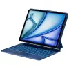 Typecase Edge capa com teclado para iPad Air 13 M2 2024 / M3 2025 / M4 2026, azul-pacífico