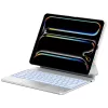 Typecase Edge + capa com teclado para iPad Air 13 M2 2024 / M3 2025 / M4 2026, branco