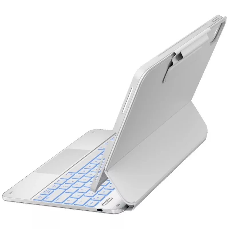 Typecase Edge + capa com teclado para iPad Air 13 M2 2024 / M3 2025 / M4 2026, branco