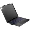 Typecase Flexbook Touch capa com teclado para iPad Air 13 M2 2024 / M3 2025 / M4 2026, cinzento
