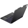 Typecase Flexbook Touch capa com teclado para iPad Air 13 M2 2024 / M3 2025 / M4 2026, cinzento
