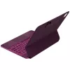 Typecase Edge Capa com Teclado para iPad Air 13 2024/2025, vermelho framboesa