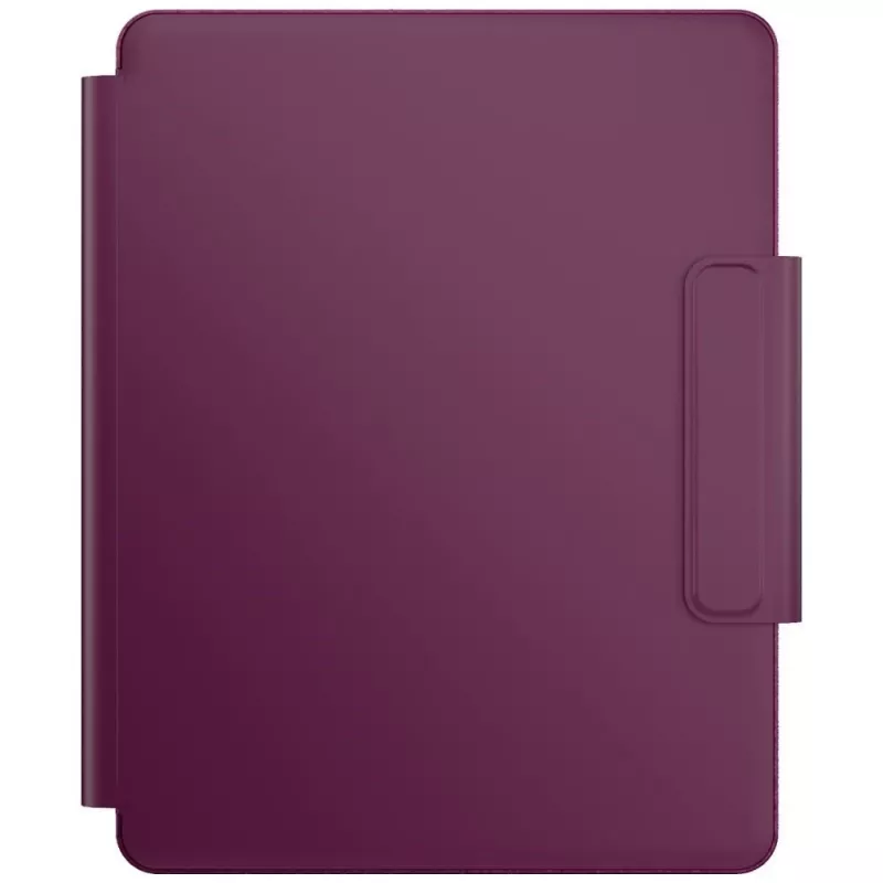 Typecase Edge Capa com Teclado para iPad Air 13 2024/2025, vermelho framboesa
