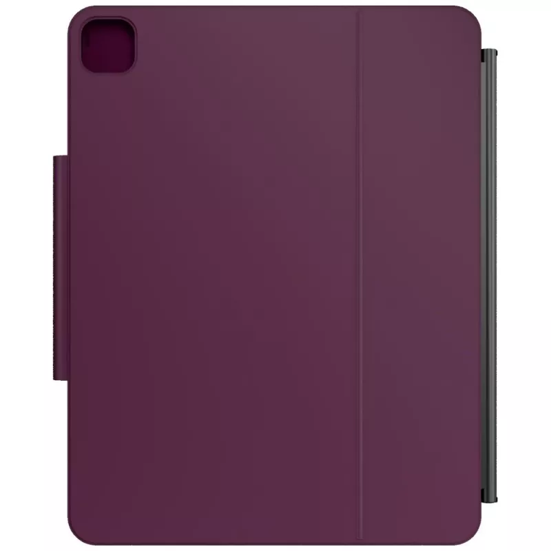 Typecase Edge Capa com Teclado para iPad Pro 13 2024/2025, vermelho framboesa