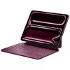 Typecase Edge Capa com Teclado para iPad Pro 13 2024/2025, vermelho framboesa