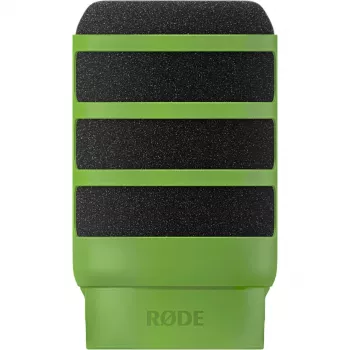 RODE WS14 Protetor de vento em espuma verde para PodMic e PodMic USB