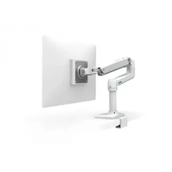 Ergotron LX Suporte de secretária para monitor LCD - branco - tecnologia Constant Force - grampo em C e passa-cabos - até 32 polegadas