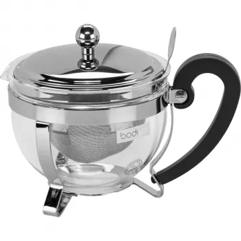 Bodum Chambord Prensa de chá 0,5 litros, com filtro, aço inoxidável