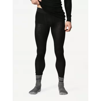 Devold Wool Mesh 190 Longs Calças térmicas - Caviar, tamanho M
