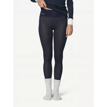 Devold Wool Mesh 190 Longs Calças térmicas de mulher - Ink, tamanho M