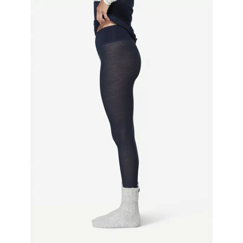 Devold Wool Mesh 190 Longs Calças térmicas de mulher - Ink, tamanho M