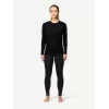 Devold Breeze Plus Merino 200 Longs Calças térmicas de mulher - Preto, tamanho S